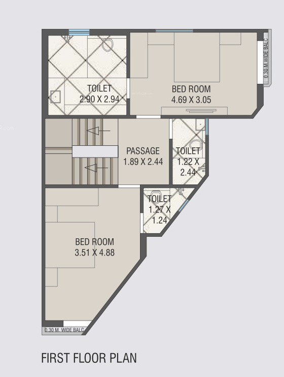 shivdhara celestial Floor Plan First Floor Plan