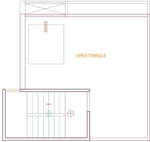 Terrace Floor Plan villa 14 Floor Plan Terrace Floor Plan