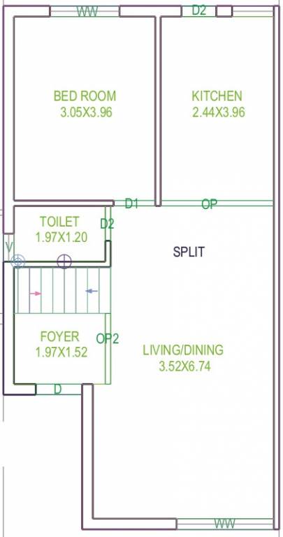  villa 14 Floor Plan Ground Floor Plan