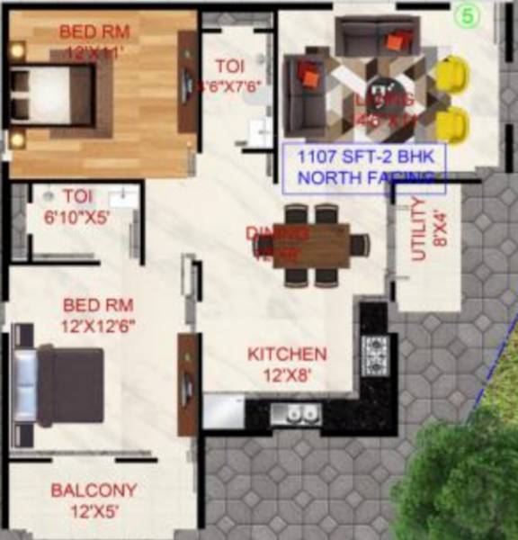  happy-homes-varenya Floor Plan Floor Plan