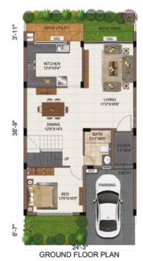  mabelle Floor Plan Ground Floor Plan