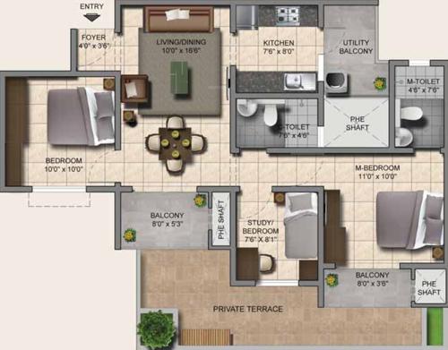  capella-2 Floor Plan Floor Plan