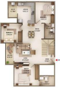  antares Floor Plan Penthouse Floor Plan