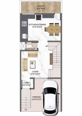  sai-sadan Floor Plan Ground Floor Plan