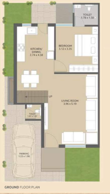  shivam luxuria Floor Plan Ground Floor Plan