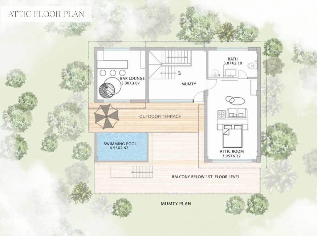  estilo Floor Plan Terrace Floor Plan