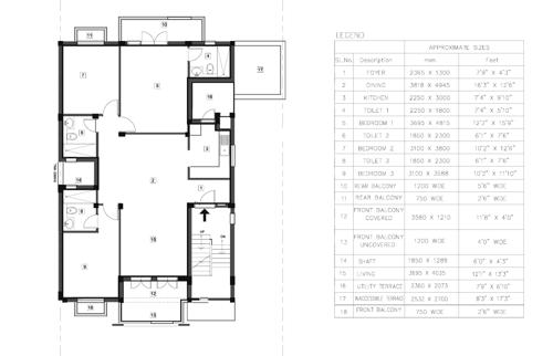  vatika-independent-floors Floor Plan Floor Plan