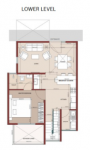  aiikya-village Floor Plan Lower Level Duplex Plan