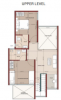  aiikya-village Floor Plan Upper Level Duplex Plan