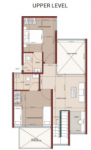  aiikya-village Floor Plan Upper Level Duplex Plan