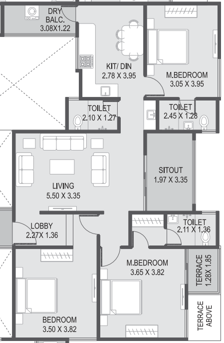 Floor Plan optima phase ii Floor Plan Floor Plan