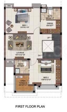  vistaaz Floor Plan First Floor Plan