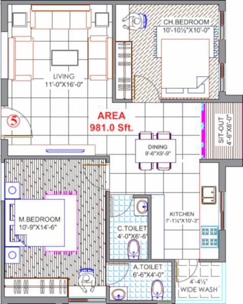  tvin-birds-block-a Floor Plan Floor Plan