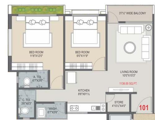  residency Floor Plan Floor Plan