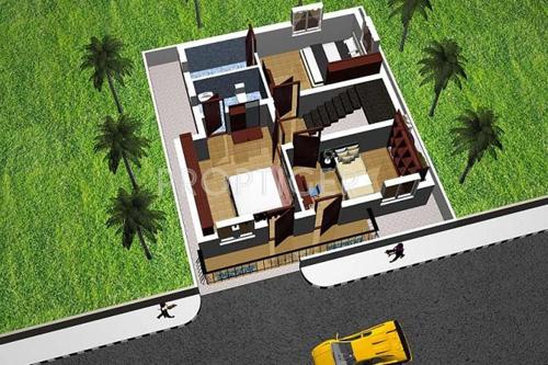 Dhanam Green Villas (2BHK+2T (892 sq ft) 892 sq ft)