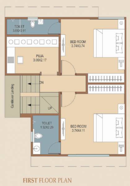 First Floor Plan villa Floor Plan First Floor Plan