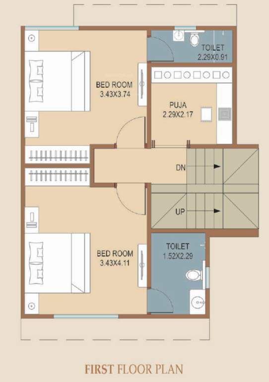  villa Floor Plan First Floor Plan