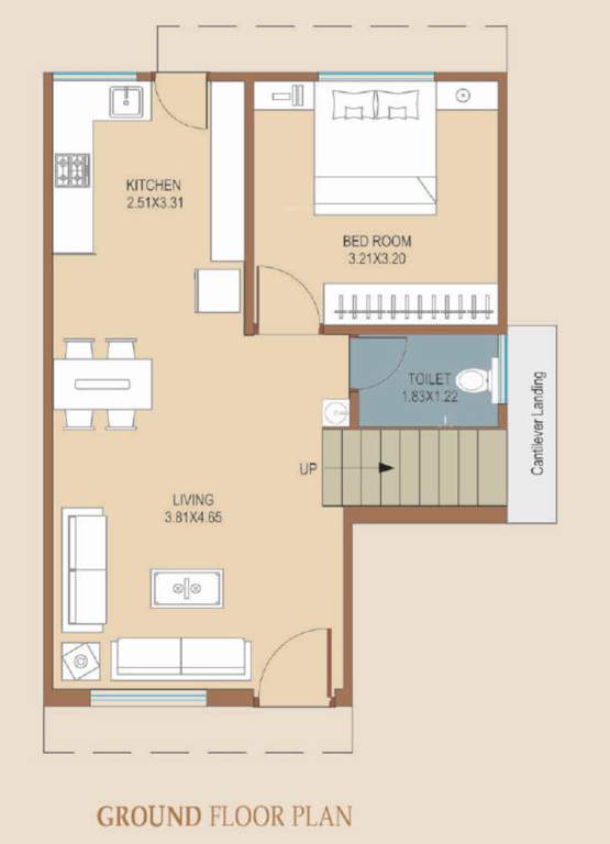  villa Floor Plan Ground Floor Plan