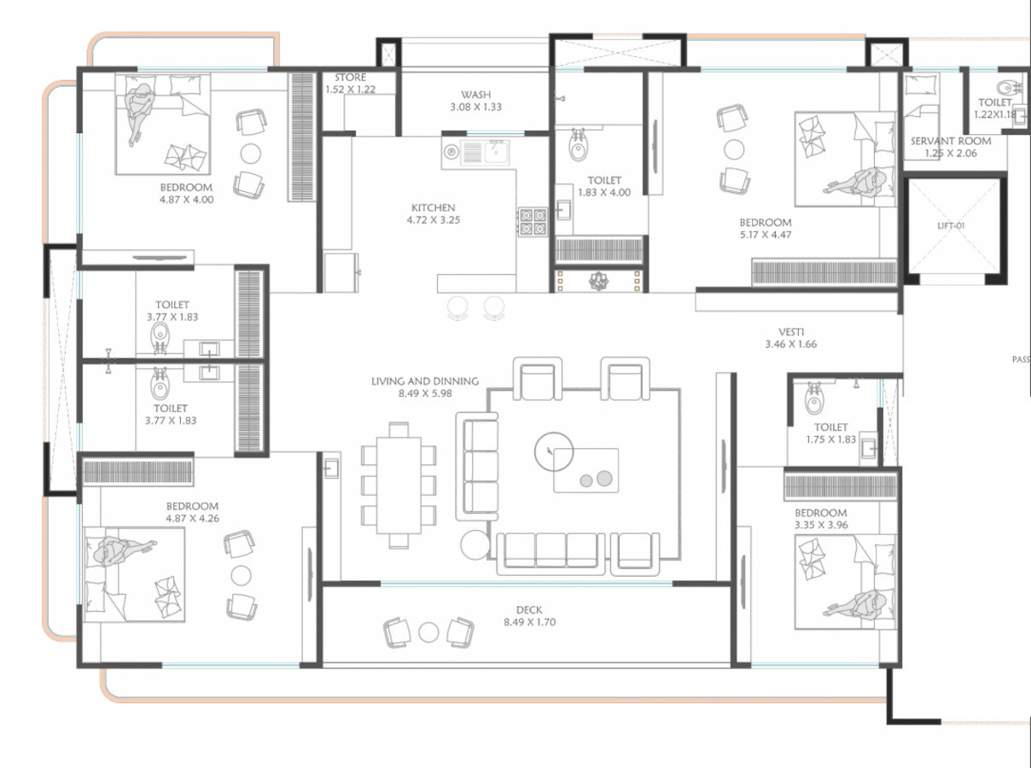 towers Floor Plan Floor Plan