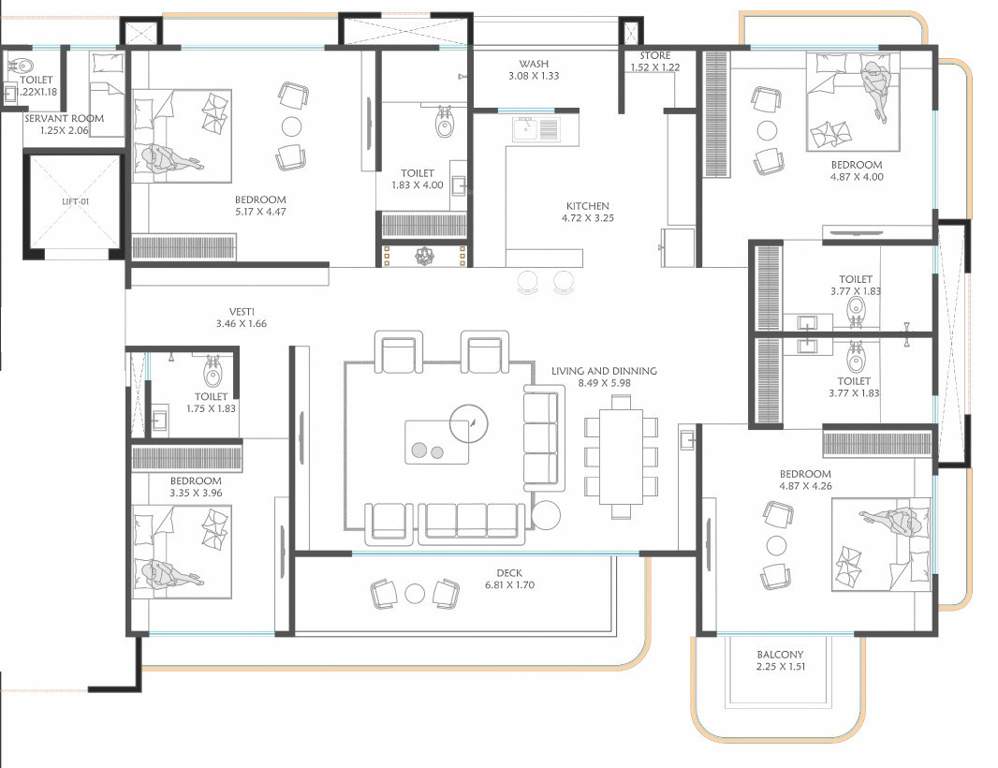 towers Floor Plan Floor Plan