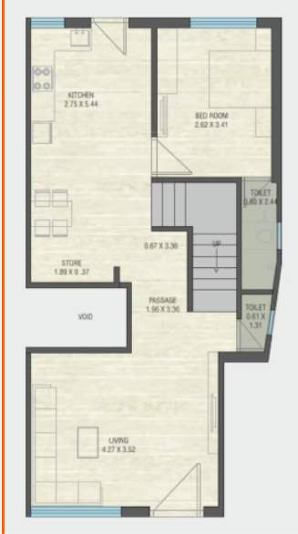  sanidhya sparkle Floor Plan Ground Floor Plan