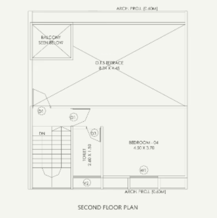 Second Floor Plan heritage aarcon Floor Plan Second Floor Plan
