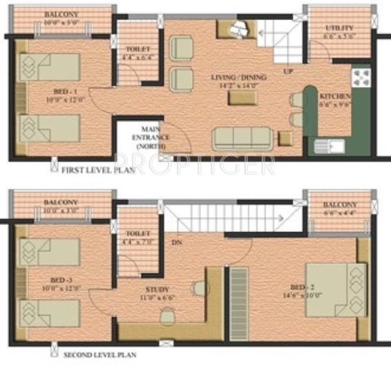 Aban Honey Dew (3BHK+2T (1,189 sq ft) Study Room 1189 sq ft) Aban Honey Dew (3BHK+2T (1,189 sq ft) Study Room 1189 sq ft)