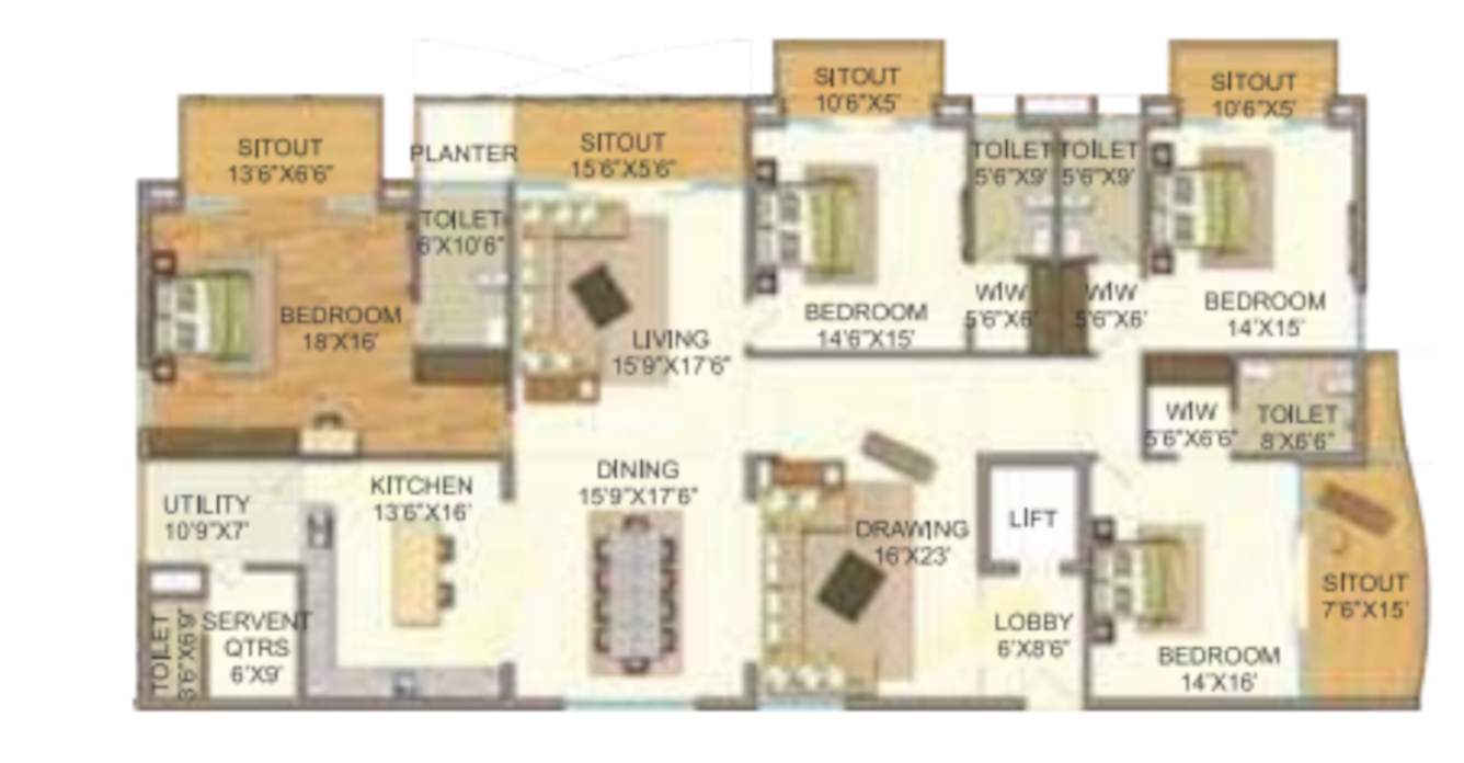  gp trends Floor Plan Lower Level Duplex Plan