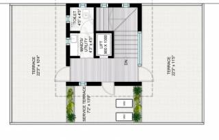 Terrace Floor Plan  estates-aranya-innovative-township-phase-i Floor Plan Terrace Floor Plan