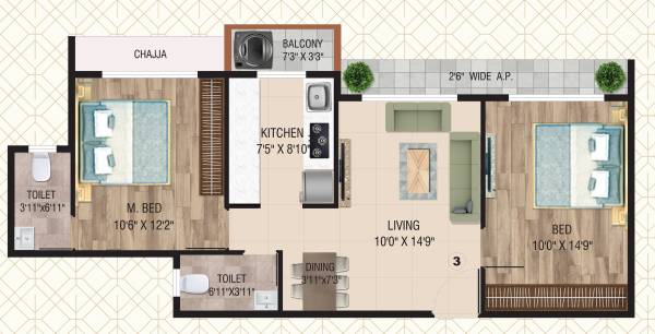  nav-samidha-chsl Floor Plan Floor Plan