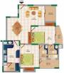 SI Endura Apartments (2BHK+2T (1,220 sq ft) 1220 sq ft)