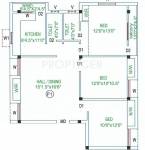 Vishnu Kuberan Lotus (3BHK+2T (1,150 sq ft) 1150 sq ft) Vishnu Kuberan Lotus (3BHK+2T (1,150 sq ft) 1150 sq ft)