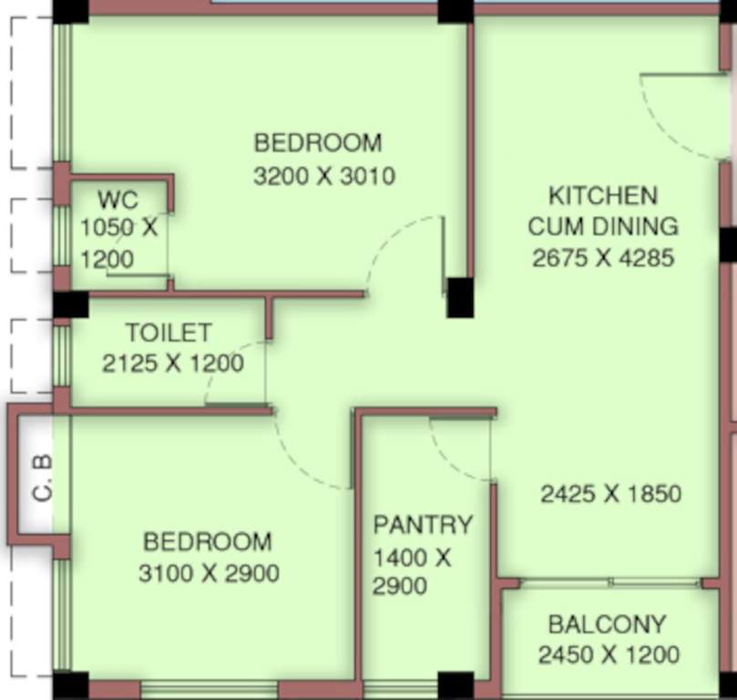  aashray bandhan Floor Plan Floor Plan