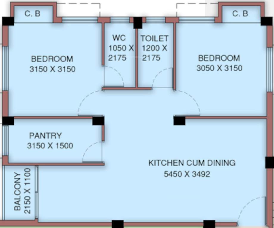  aashray bandhan Floor Plan Floor Plan