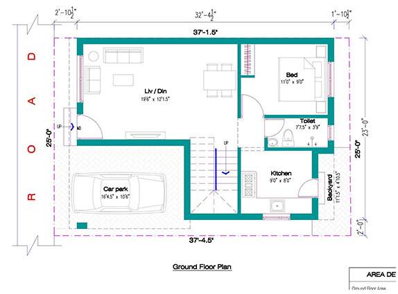  royal nest Floor Plan Ground Floor Plan