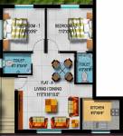 Four Kremlin Square (2BHK+2T (804 sq ft) 804 sq ft) Four Kremlin Square (2BHK+2T (804 sq ft) 804 sq ft)