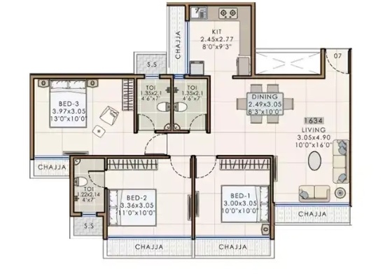  the domus 26 east Floor Plan Floor Plan