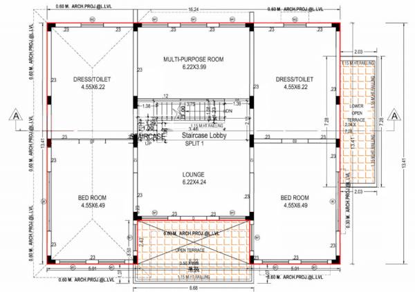  shree-vrundavan-villa-8 Floor Plan First Floor Plan