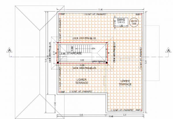  shree-vrundavan-villa-8 Floor Plan Terrace Floor Plan