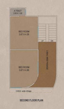  bungalows Floor Plan Second Floor Plan