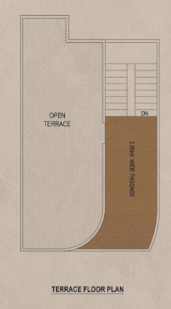Terrace Floor Plan bungalows Floor Plan Terrace Floor Plan