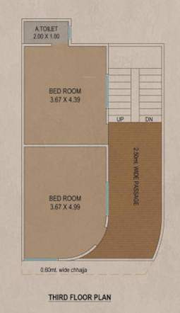  bungalows Floor Plan Third Floor Plan