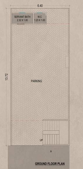  bungalows Floor Plan Ground Floor Plan