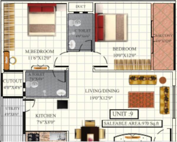  surya-enclave Floor Plan Floor Plan