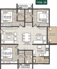  tulasivanam-avani Floor Plan Floor Plan