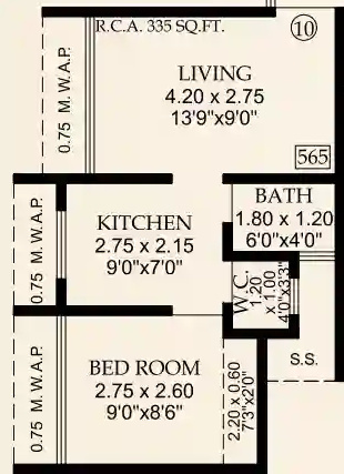  man-mandir Floor Plan Floor Plan