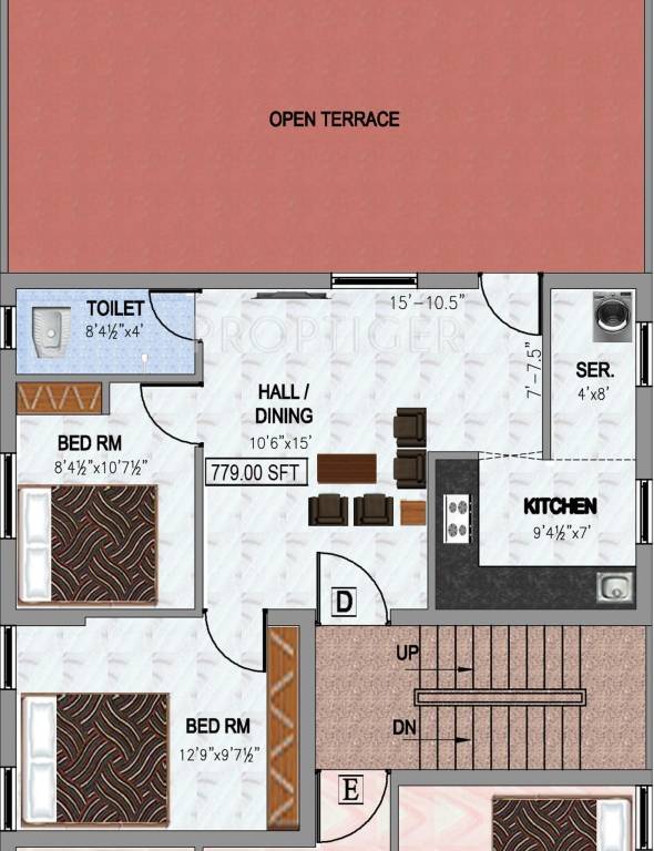 Ranganayaki South Firm Manasarovar (2BHK+1T (779 sq ft) 779 sq ft) Ranganayaki South Firm Manasarovar (2BHK+1T (779 sq ft) 779 sq ft)
