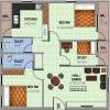 Ranganayaki South Firm Manasarovar (2BHK+2T (1,125 sq ft)   Study Room 1125 sq ft)