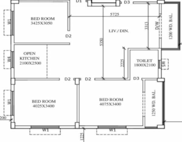 Floor Plan kailash-pati-chs Floor Plan Floor Plan