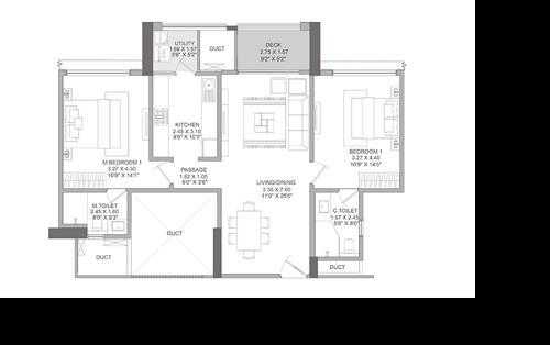  t2-named-constella-of-raheja-galaxy-in-rv-premiere Floor Plan Floor Plan